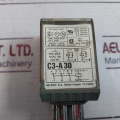 RELECO C3-A30 Power Relay 48 Vac~50 Ma 50 Hz 45 Ma 60 Hz