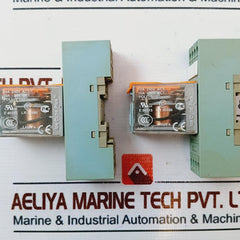 Releco C7-a20 Power Relay With Socket S7-m 3 Poll Serie Qr-c 10A Ac230V~