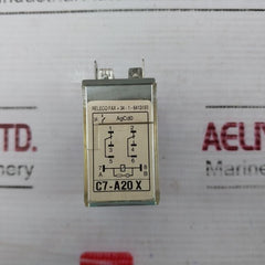 Releco C7-a20 X Ice Cube Plus Relay Qr-c E86015 10A 250V 24Vdc 0,9W