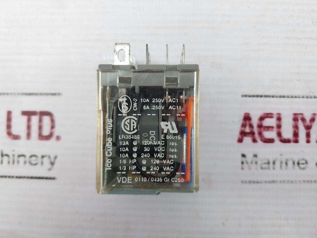 Releco C7-a20 X Ice Cube Plus Relay Qr-c E86015 10A 250V 24Vdc 0,9W