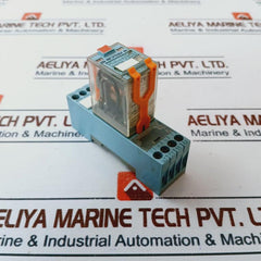 Releco C7-a20 X Power Relay With Socket E92191 Serie Qr-c 3 Pole 10A Ac230V~