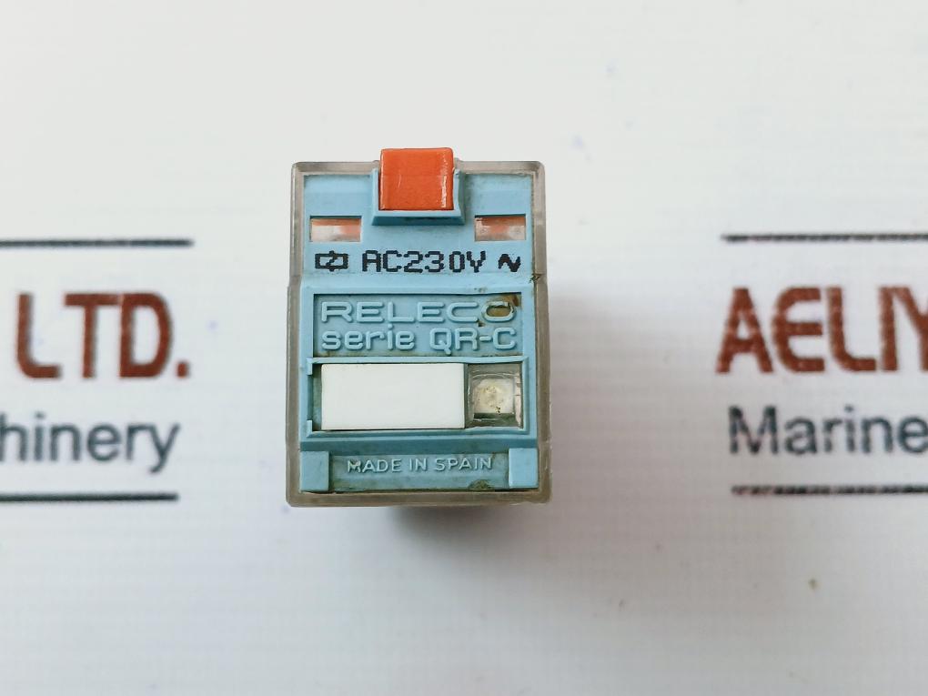 Releco C7-a20 X Power Relay With Socket E92191 Serie Qr-c 3 Pole 10A Ac230V~