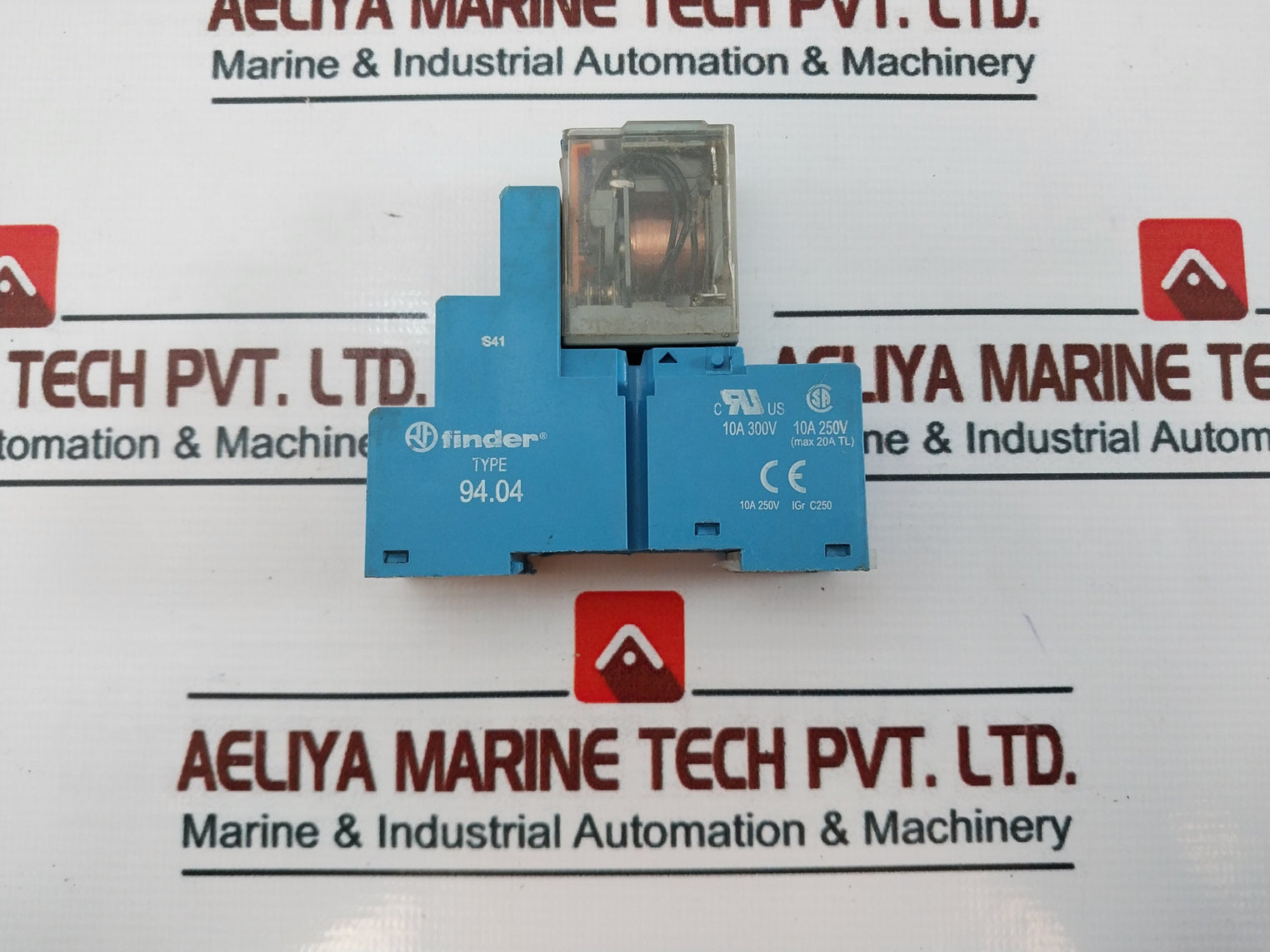 Releco C9-a41 Fx Power Relay With 94.04 Socket