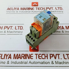 Releco C9-a41 Fx Series Qr-c Industrial Miniature Relay & Base 10A 400Vac