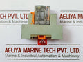 Releco C9-a41 Fx Series Qr-c Industrial Miniature Relay & Base 10A 400Vac