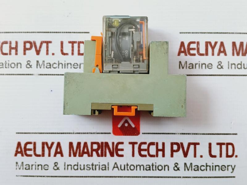 Releco C9-a41 Fx Series Qr-c Industrial Miniature Relay & Base 10A 400Vac