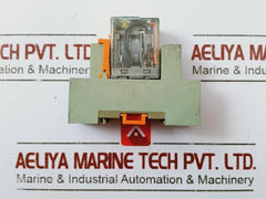 Releco C9-a41 Fx Series Qr-c Industrial Miniature Relay & Base 10A 400Vac