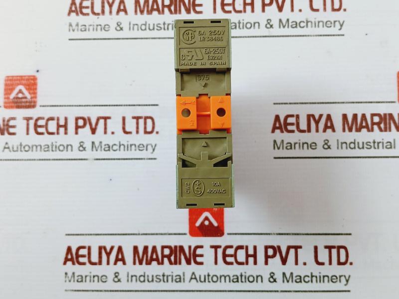Releco C9-a41 Fx Series Qr-c Industrial Miniature Relay & Base 10A 400Vac