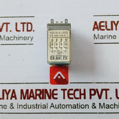 Releco C9-a41 Fx Series Qr-c Industrial Miniature Relay & Base 10A 400Vac