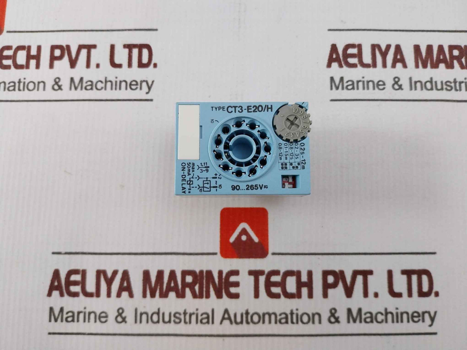 Releco Ct3-e20/H Relay Timer Cube 10A 380V Max. 50Ma