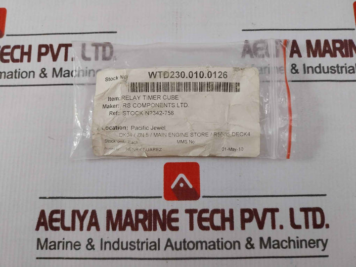Releco Ct3-e20/H Relay Timer Cube 10A 380V Max. 50Ma