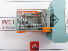Releco Mr-c C3-a30 3 Poll Relay With Socket E92191 10A Ac230V~ 1,3W