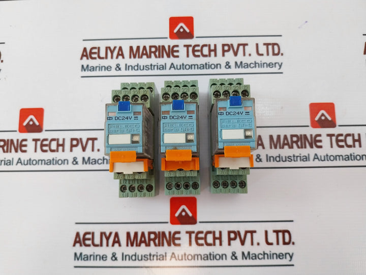 Releco Qr-c Relay With S9-m Base 5A