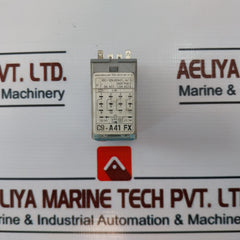 Releco Qr-c Relay With S9-m Base 5A