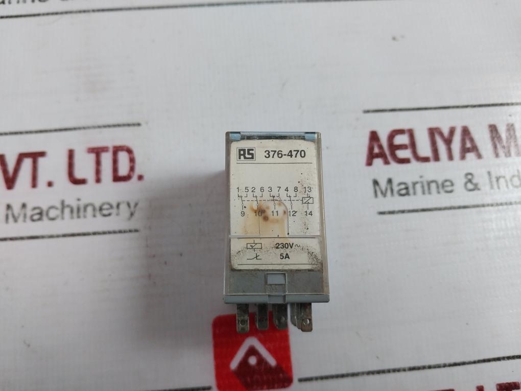 Releco Qr-c Series Miniature Relay 5A 250V Ac1 A003850