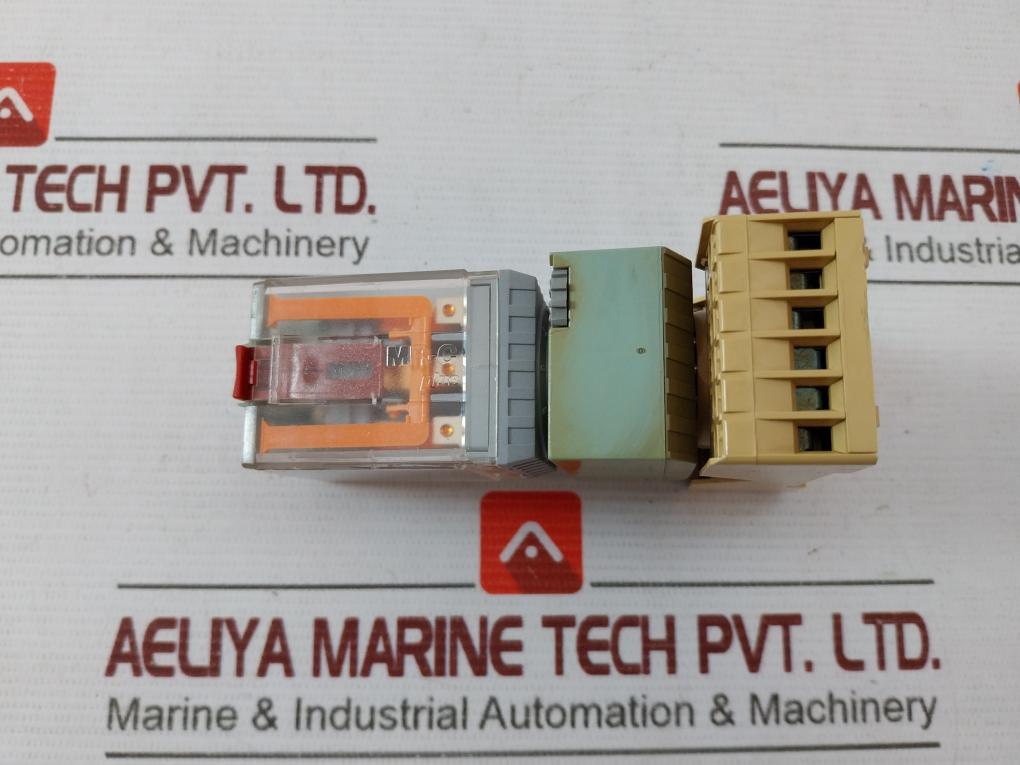 Releco Rs 345-993 Plug In Power Relay With Socket 10A/250V Ac Vde 0435/0110