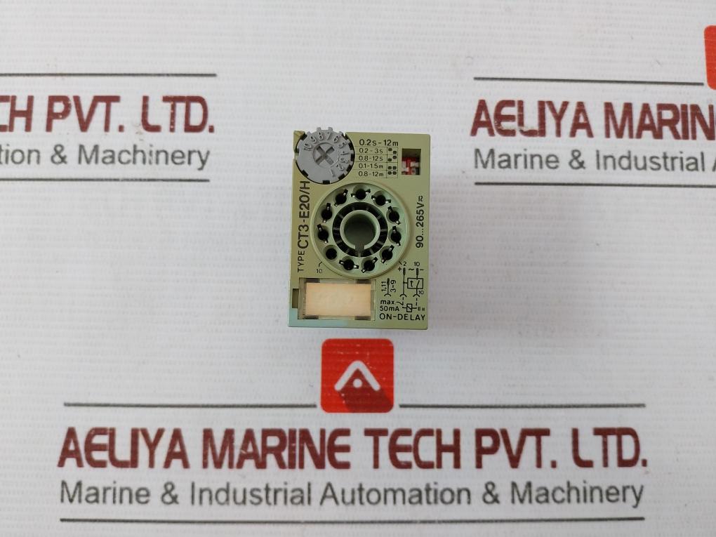 Releco Rs 345-993 Plug In Power Relay With Socket 10A/250V Ac Vde 0435/0110