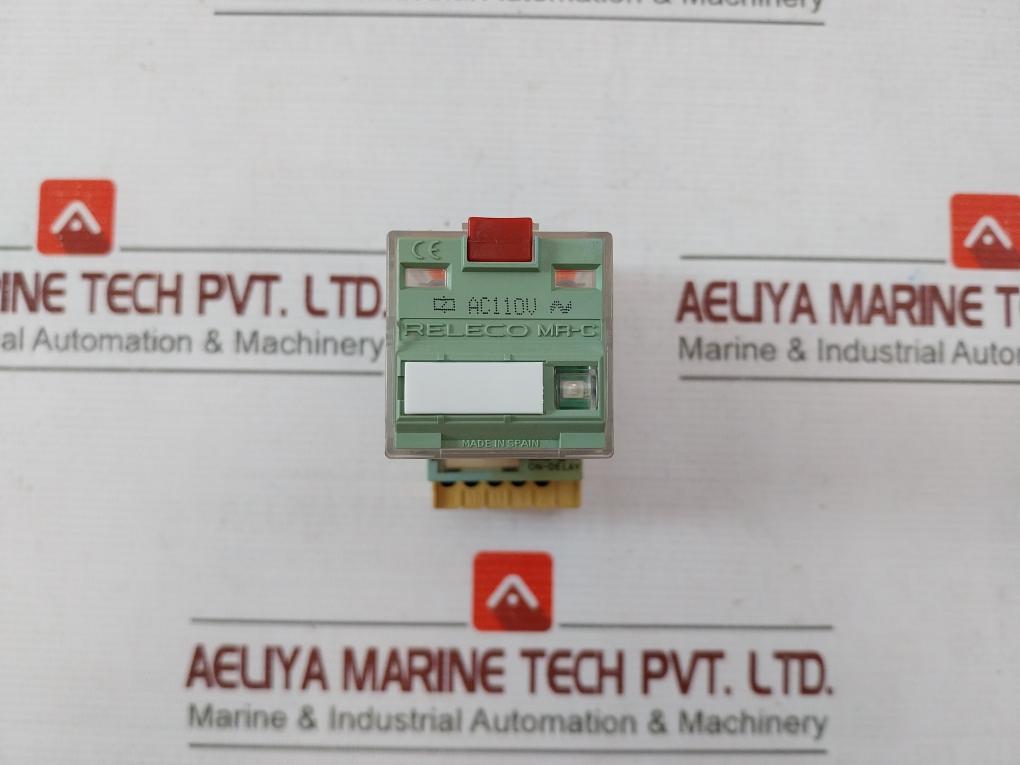 Releco Rs 345-993 Plug In Power Relay With Socket 10A/250V Ac Vde 0435/0110