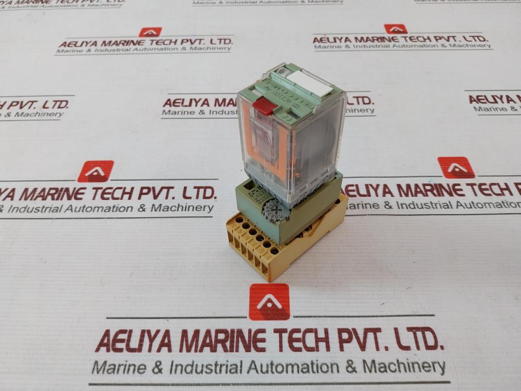 Releco Rs 345-993 Plug In Power Relay With Socket 10A/250V Ac Vde 0435/0110