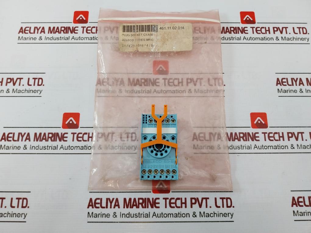 Releco S3-B 11 Pin Relay Base Only 10A/380V E92191