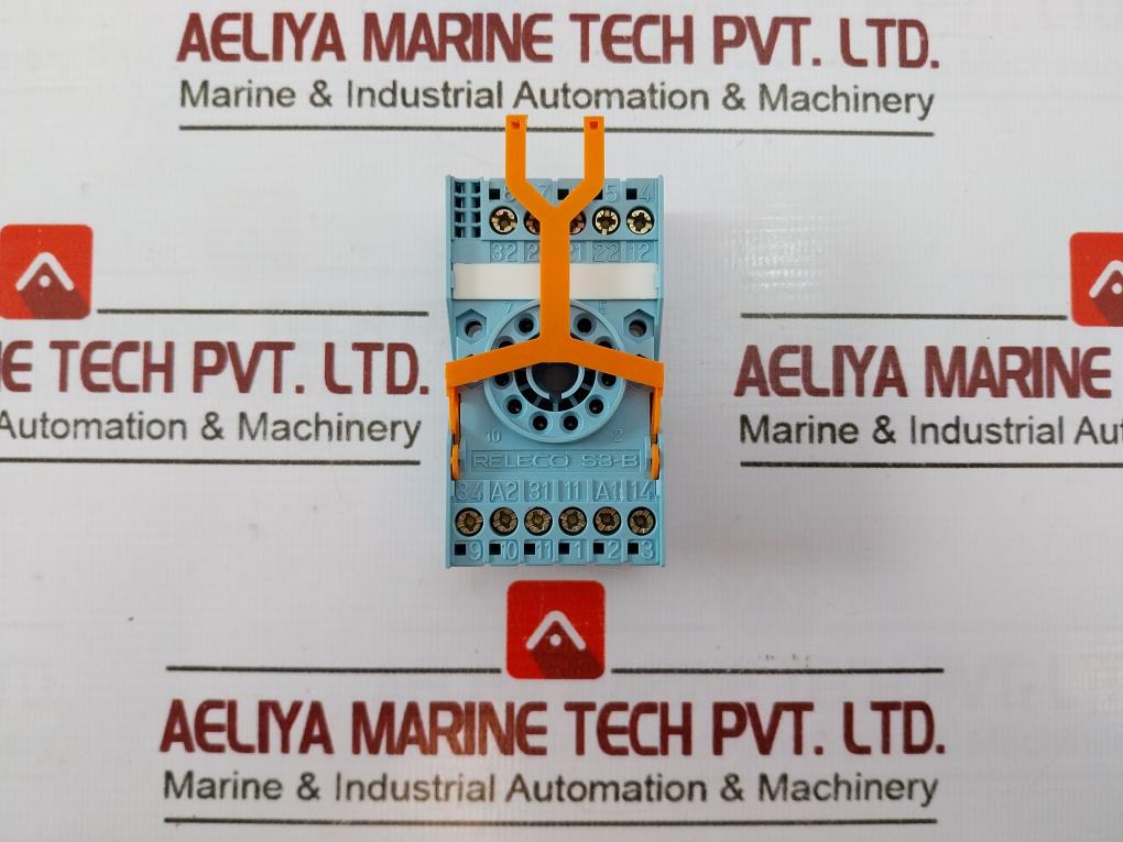 Releco S3-B 11 Pin Relay Base Only 10A/380V E92191