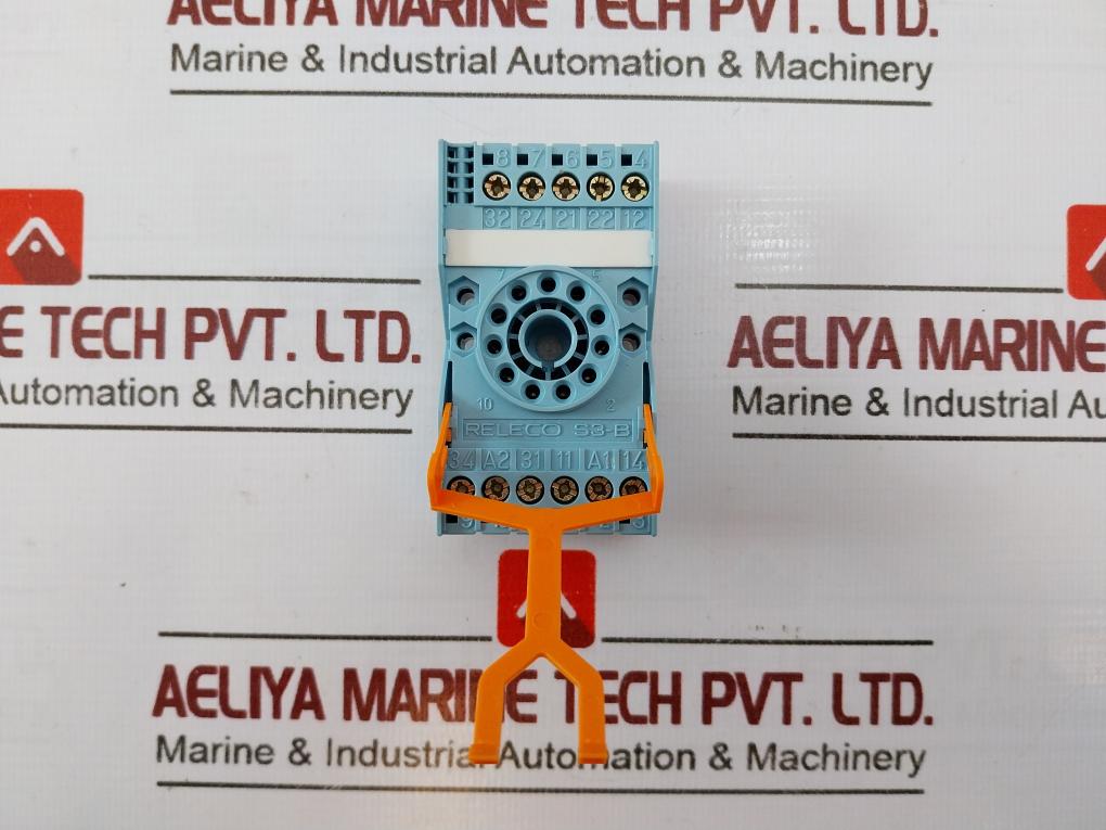 Releco S3-B 11 Pin Relay Base Only 10A/380V E92191