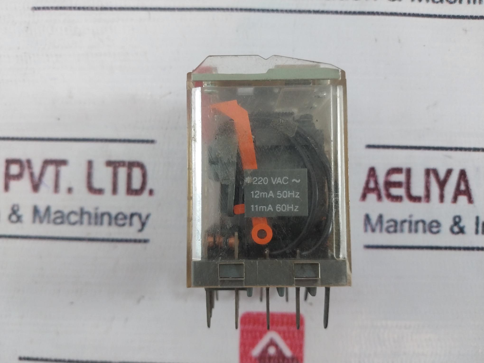 Releco Serie Mr-c Relay 220 Vac