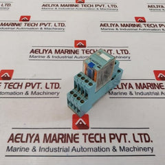 Releco Serie Qr-c C9-a41 Dx 2 Poll Control Relay With Base E92191 6a 24vdc