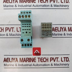 Releco Serie Qr-c C9-a41 Dx 2 Poll Control Relay With Base E92191 6a 24vdc