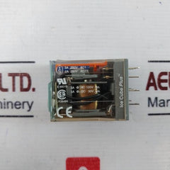 Releco Serie Qr-c C9-a41 Dx 2 Poll Control Relay With Base E92191 6a 24vdc