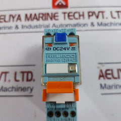 Releco Serie Qr-c C9-a41 Dx Miniature Relay With Base E92191 2 Poll 6A 250Vac