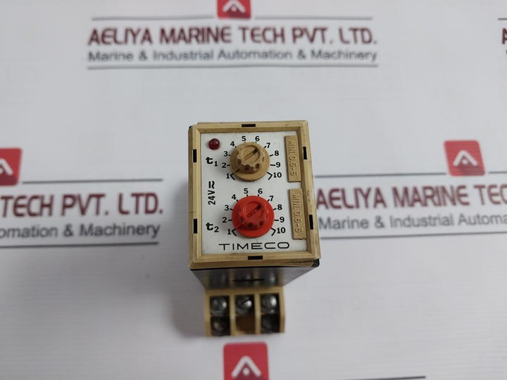 Releco Trz 40 Relay With Socket Base 24V Min: 0.6-6 10A 250V 1500Va