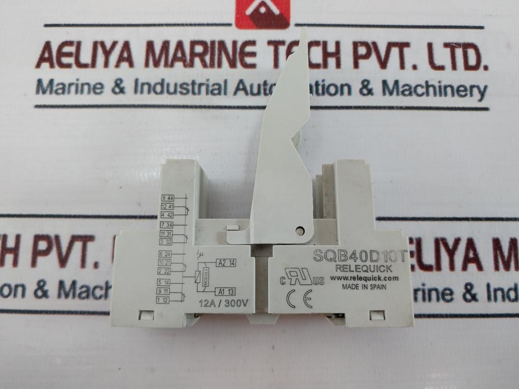 Relequick Rqs40lt Relay With Socket