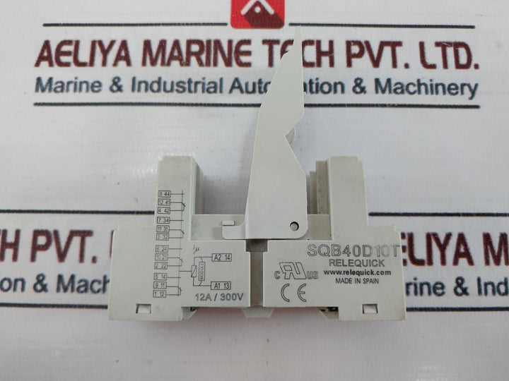 Relequick Rqs40lt Relay With Socket