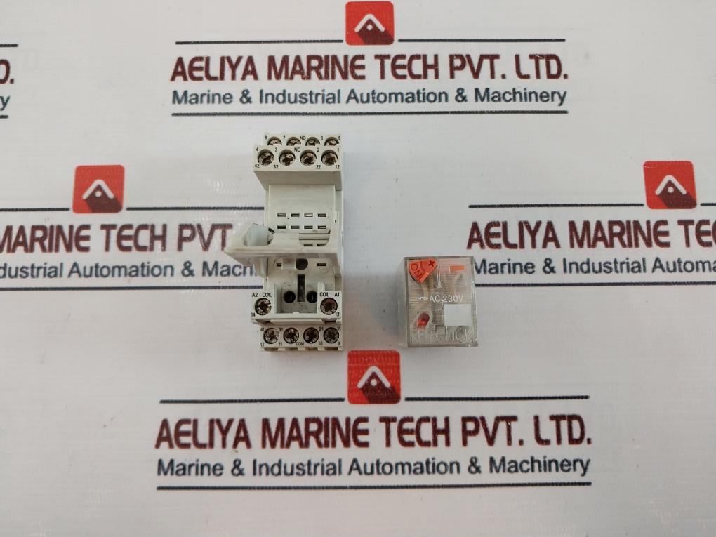 Relequick Rqs40lt Relay With Socket