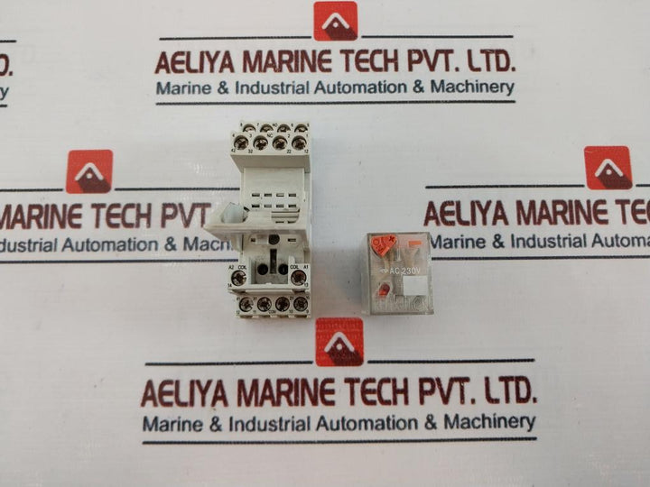 Relequick Rqs40lt Relay With Socket