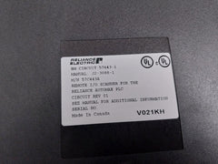 Reliance 57C443A 57443-1 Remote I/O Scanner For The Reliance Automax PLC