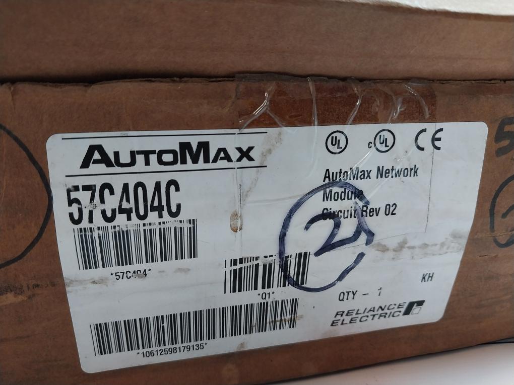 RELIANCE ELECTRIC 57C404C Network Communications Module Rev.02