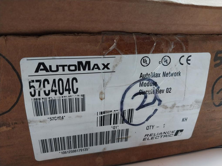 RELIANCE ELECTRIC 57C404C Network Communications Module Rev.02