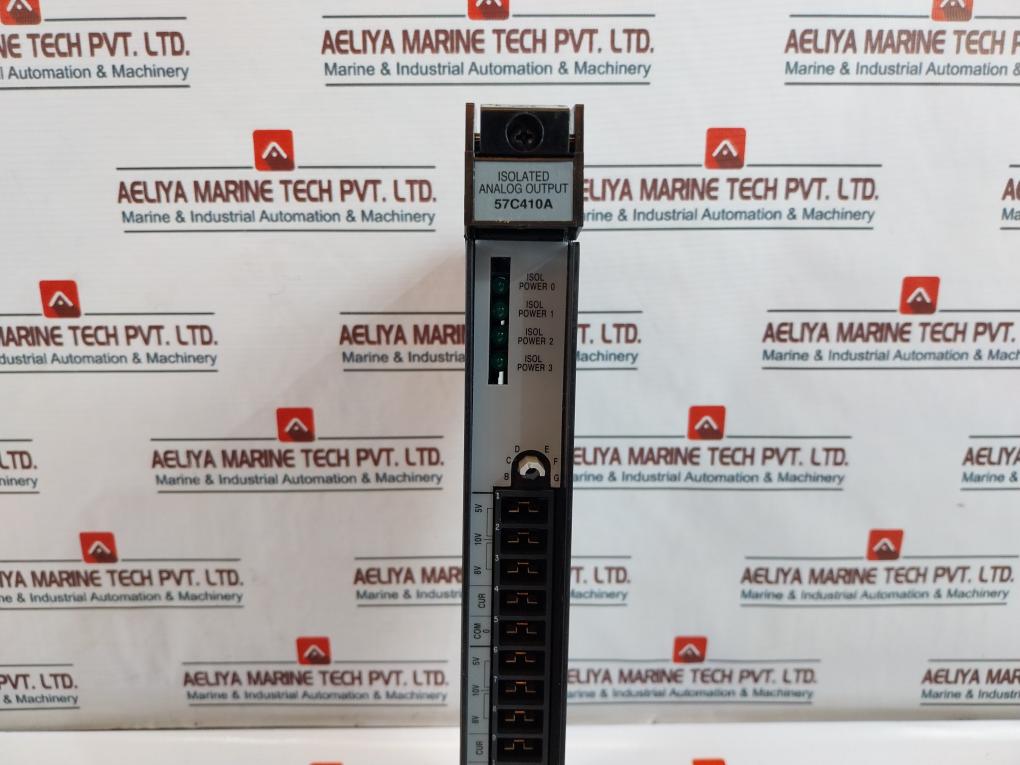 Reliance Electric 57c410a 4-channel Isolated Analog Output Module