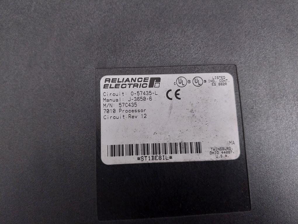 Reliance Electric O-57435-l 7010 Processor Module