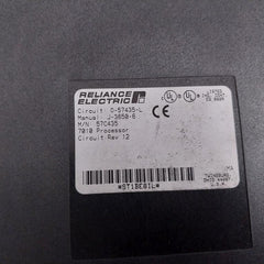 Reliance Electric O-57435-l 7010 Processor Module