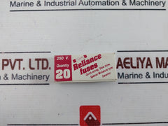 Lot of 10X Reliance Fuse 250V