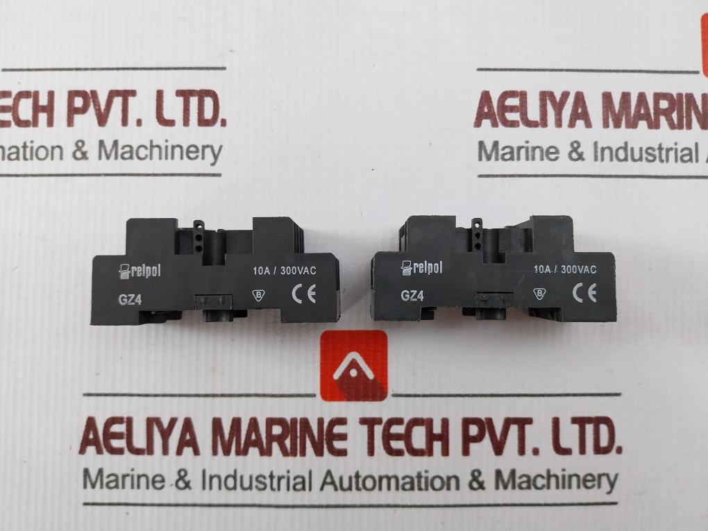 Relpol Gz4 Relay Socket 10A/300Vac
