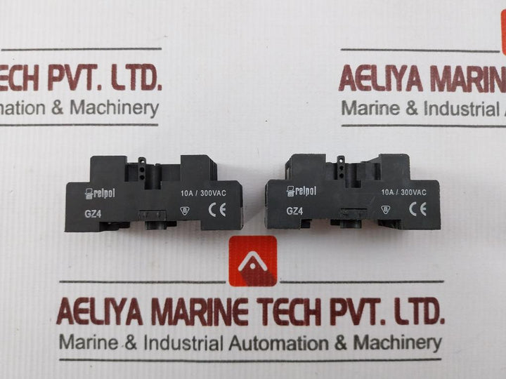 Relpol Gz4 Relay Socket 10A/300Vac