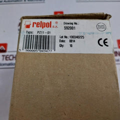 Relpol Pz11-01 Relay Base 10A/250Vac