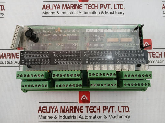 Rem401 Relay And Input Module Stn Atlas Elektronik
