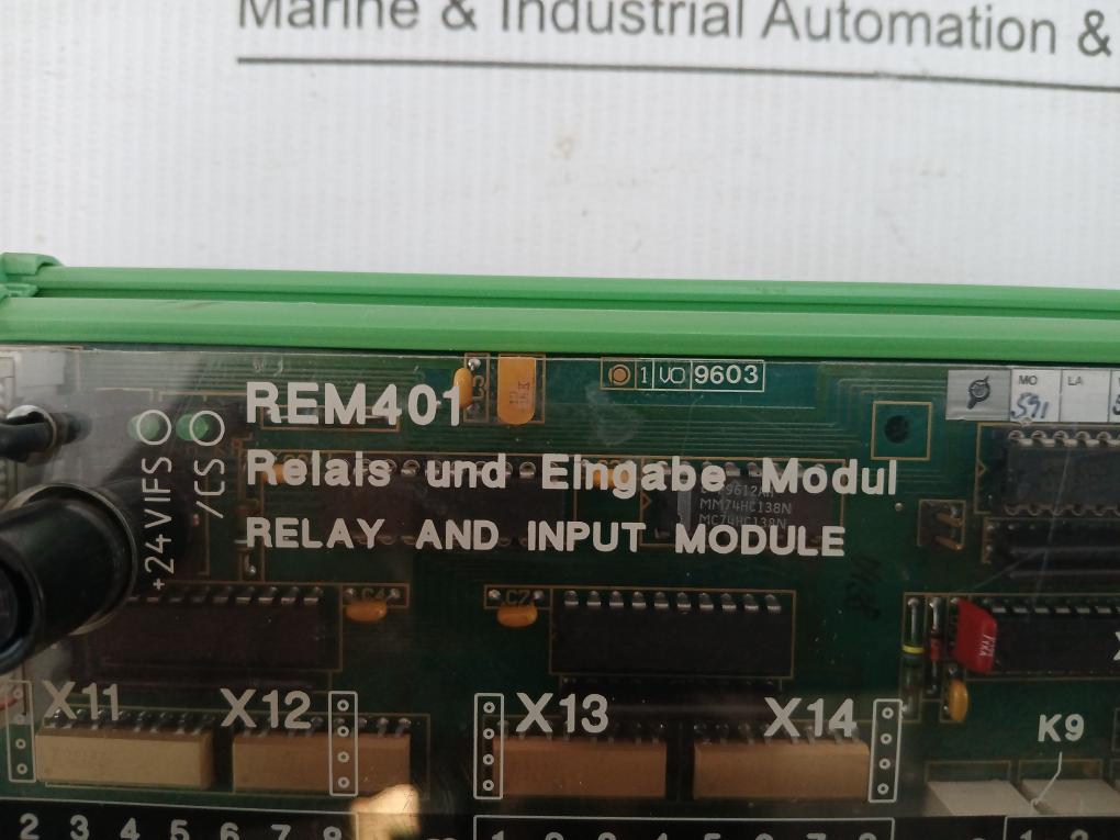 Rem401 Relay And Input Module Stn Atlas Elektronik