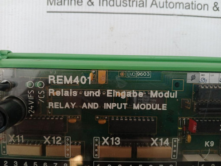 Rem401 Relay And Input Module Stn Atlas Elektronik