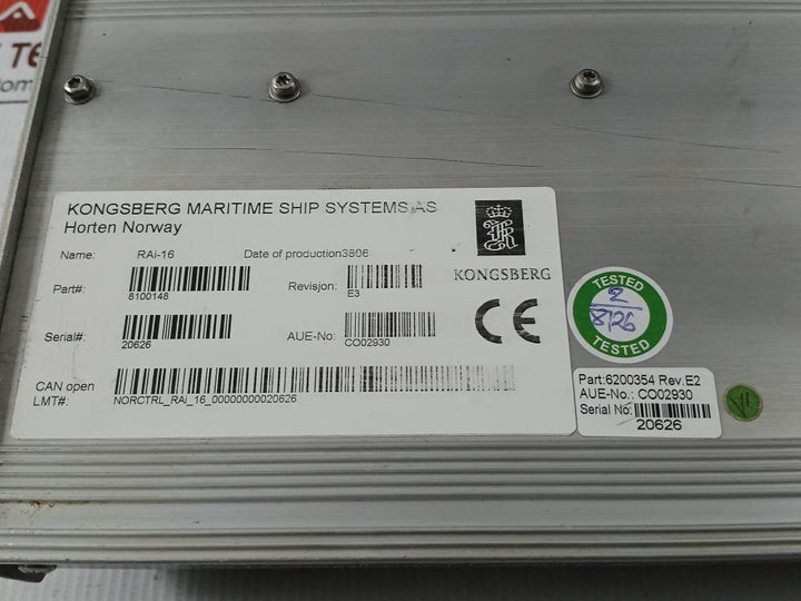 Remote-Analogue-I-O-Module-8100148-6200354-Rev-E2-Ha451671A2-Kongsberg-Rai-16-209907-11